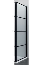 ELITE BLACK GRID - Parte fixa pt. cabina de dus modulara, 80cm