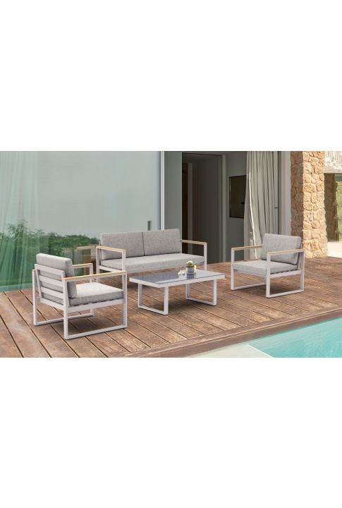 Set mobilier lounge de gradina MARBELLA 4 piese