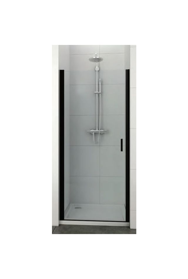 Usa batanta cabina de dus ELITE BLACK - 90cm