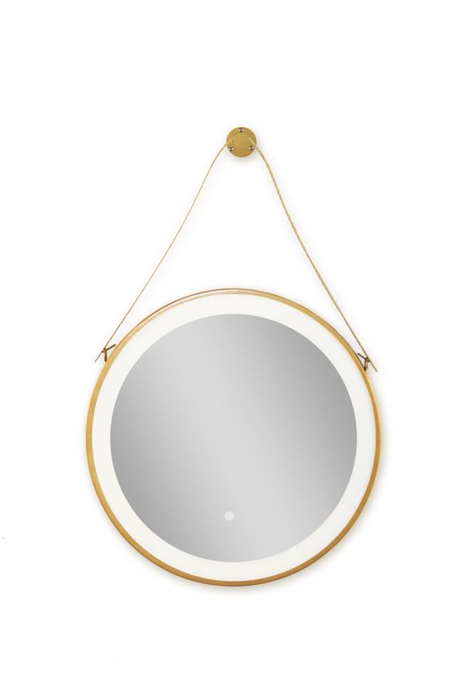 Oglinda cu iluminare indirecta, 60 x 60 cm